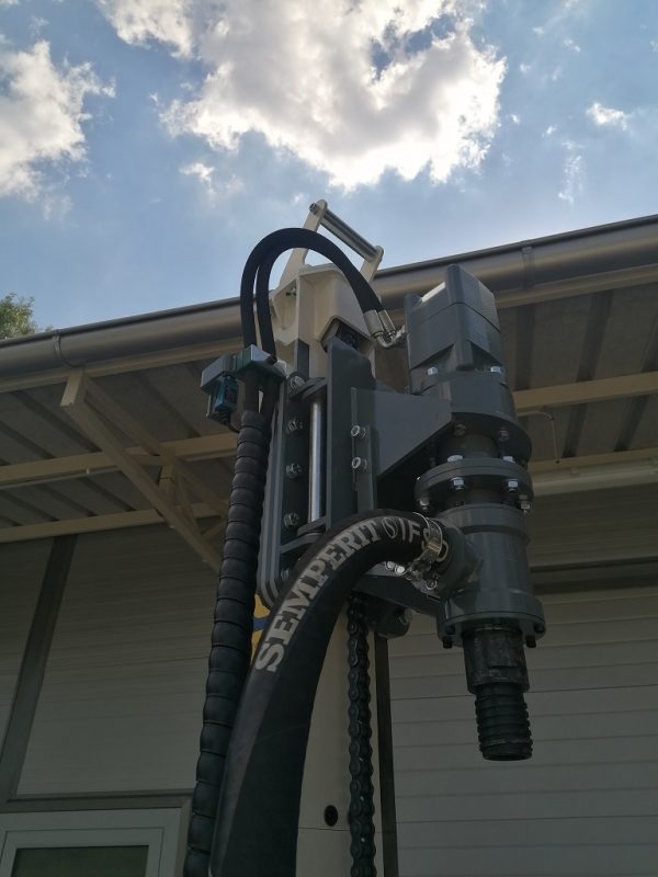 Foreuse Compact Hydro essence pour être d'autonome