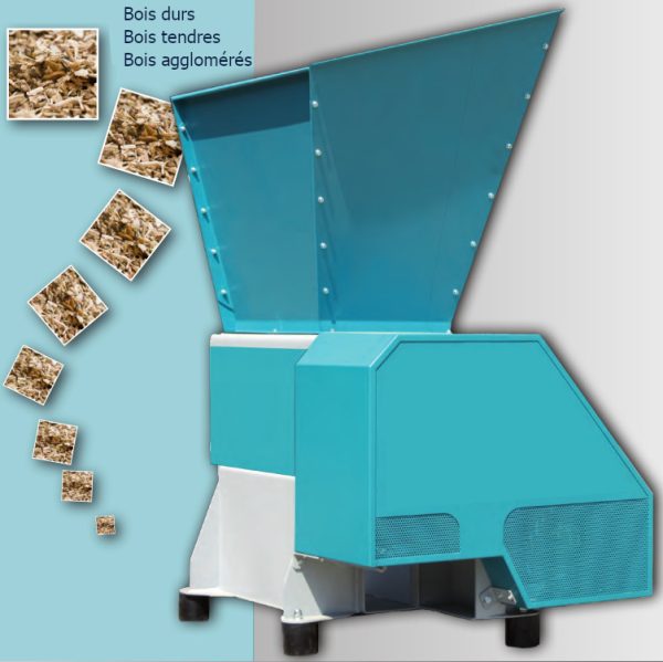 Broyeur de bois sur largeur 600mm Electrique — free download