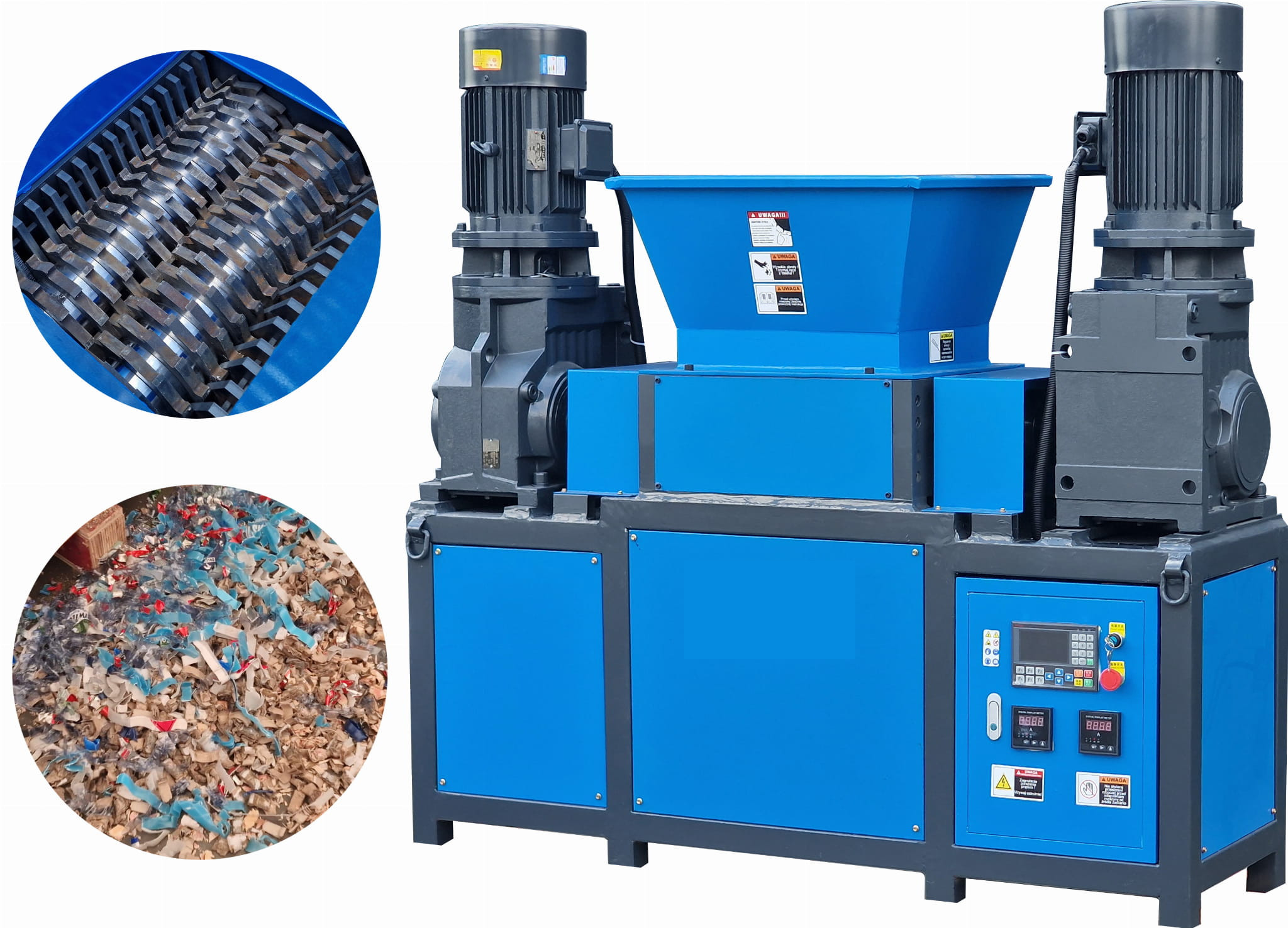 Broyeur 2 arbres 20 Cv