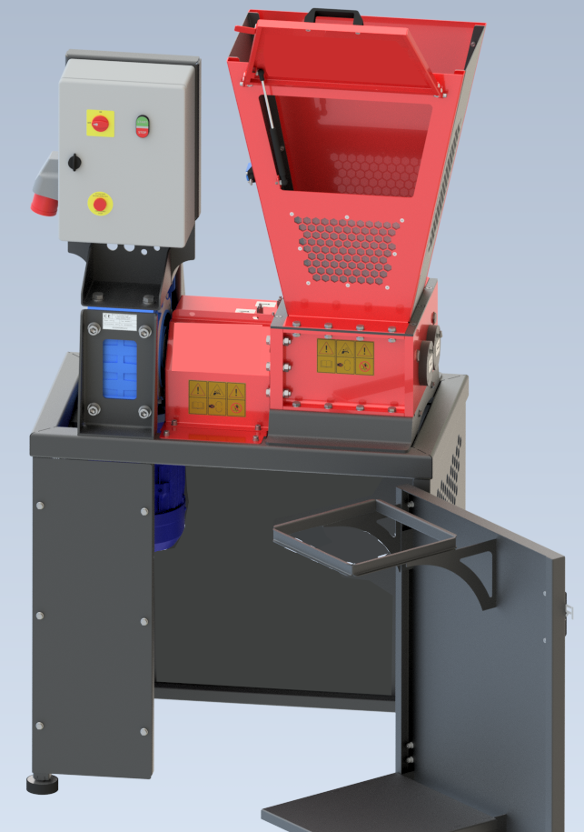 Broyeur 2 arbres 7,5 Cv